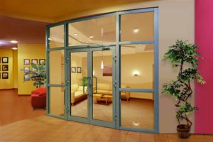 Противопожарная перегородка для магазина / серия FRM5551