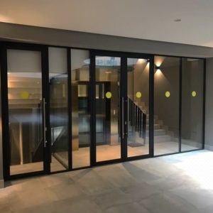 Противопожарная перегородка для входной группы / серия FRM5492